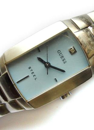 Guess steel строгі класичні годинник з сша хутро. japan epson7 фото