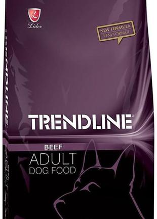 Trendline сухий корм для собак з яловичиною 15 кг.