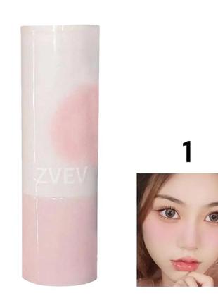 Стойкие румяна-стик blush stick cheek smooth natural mk052-01