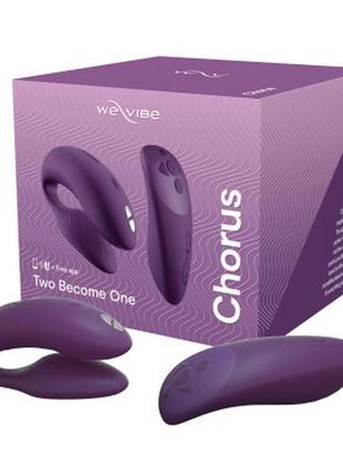 Вібромасажер для пар we-vibe chorus, purple