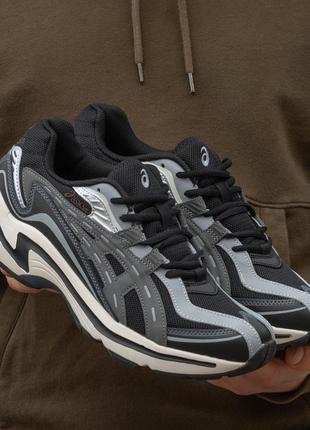 Мужские кроссовки asics gel-preleus black grey 40-41-42-43-44