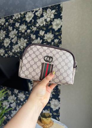 Сумка жіноча косметичка gucci гуччі9 фото