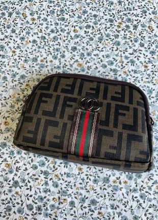 Сумка косметичка женская gucci гучи6 фото