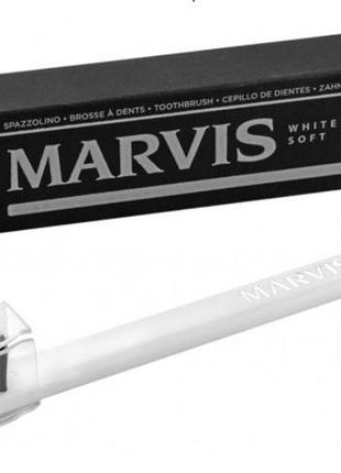 Щітка зубна marvis soft white toothbrush