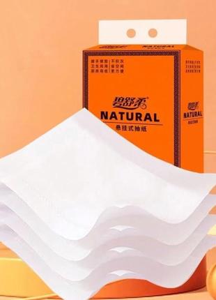 Салфетки универсальные natural бумажные четырехслойные 1280 шт/уп2 фото