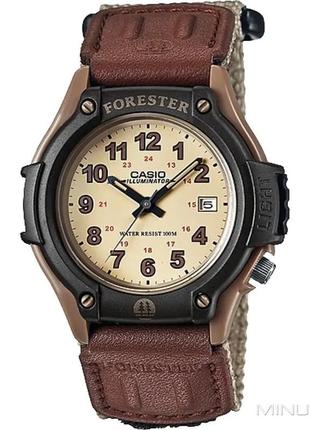 Часы casio forester ft-500wc-5bvcf brown