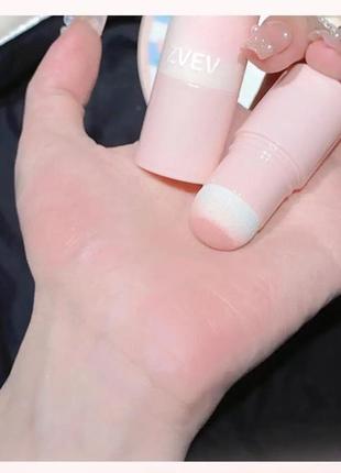 Стойкие румяна-стик blush stick cheek smooth natural mk052-04