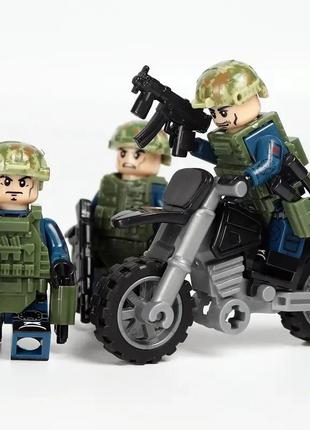 Фігурки чоловічки військові спецназ солдати swat3 фото