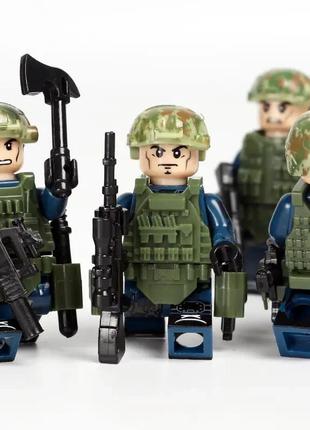 Фігурки чоловічки військові спецназ солдати swat2 фото