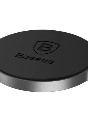 Автодержатель baseus магнитный для смартфона small ears series magnetic suction bracket black (suer-c01)2 фото
