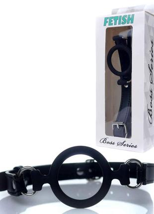 Кляп fetish boss series - o-ring gag black, bs6100036