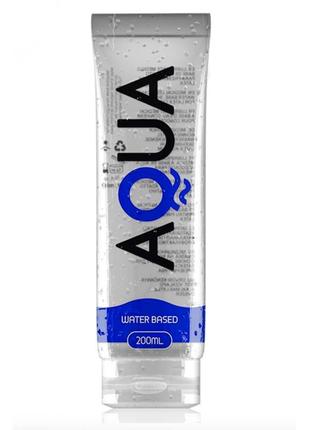 Любрикант на водній основі aqua quality, 200 мл