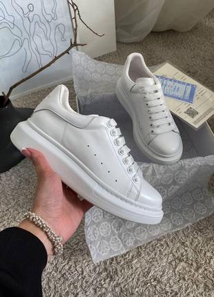 Alexander mcqueen triple white  iz0760