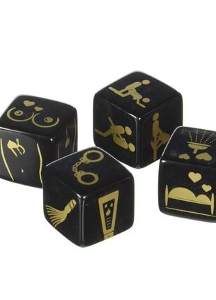 Набір із 4 еротичних кубиків "нехай кубики вирішую!" від std