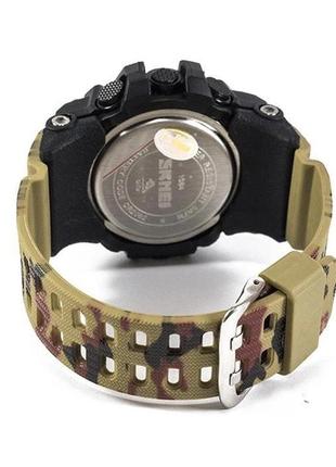 Часы наручные skmei 1384 оriginal (camouflage, 1384cmrd) | мужские наручные часы5 фото