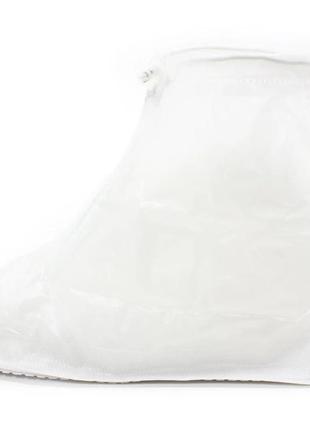 Бахіли на взуття пвх від води та бруду lesko sb-101 xl 41-42 (white)-lvr3 фото
