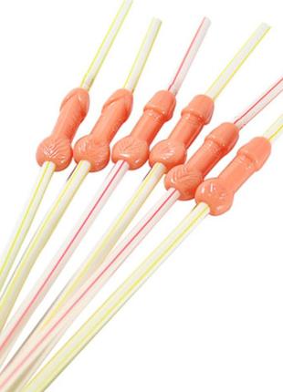 Cоломинки для коктейлей с пенисами "sexy straws" от std