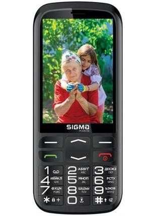 Телефон sigma comfort 50 optima type-c dual sim black (код товару:29166)
