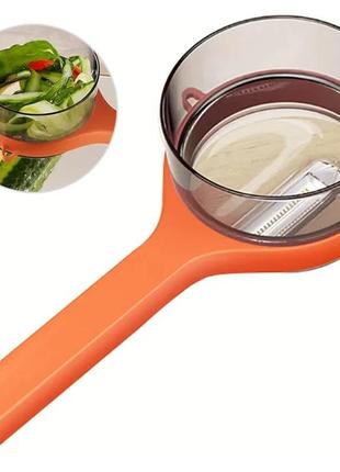 Нож для чистки овощей и фруктов splash proof storage paring knife (orange)-lvr