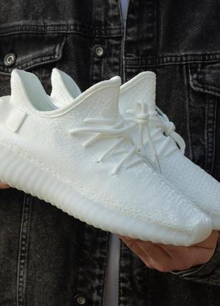 Мужские кроссовки adidas yeezy boost 350 v2 white 40-41-42-43-44-45