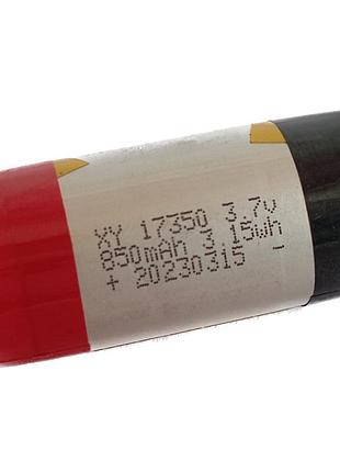 Акумулятор під паяння 17350 850 mah | акумулятор із виводами