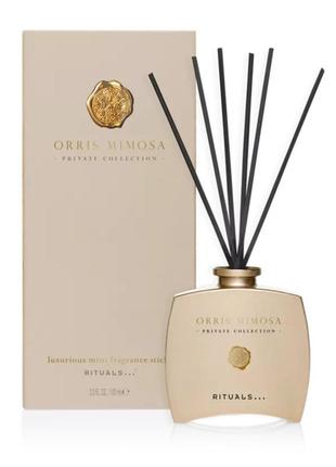 Аромадифузор rituals orris mimosa mini fragrance sticks 100 мл