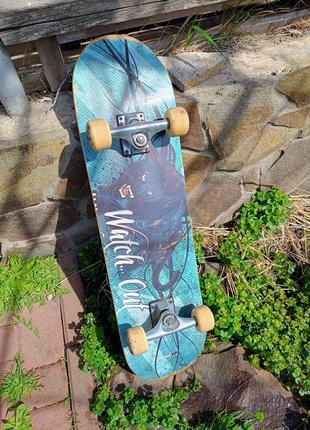 Скейтборд дерев'яний1 фото