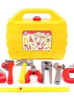 Набір інструментів у валізці "tools set" (11 інструментів) [tsi55724-тsі]