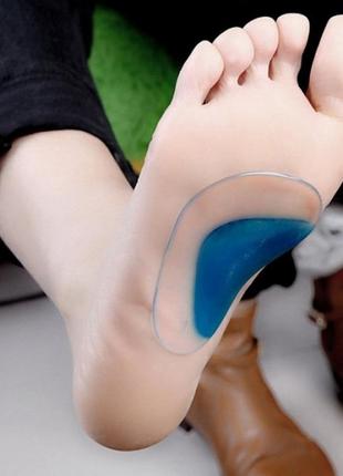 Ортопедичні силіконові вставки для взуття