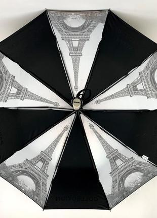Cкладной зонт полуавтомат города, от toprain, антиветер, топ4 фото