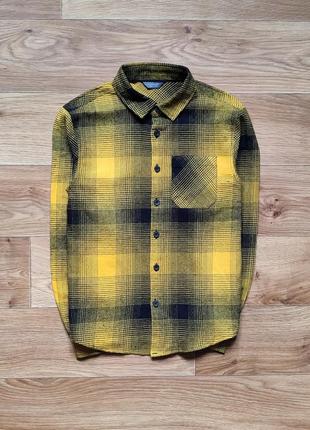 Стильная байковая рубашка