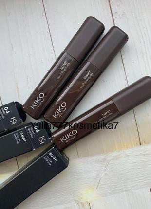 Коричнева туш з ефектом панорамного обсягу kiko milano1 фото