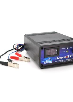 Трансформаторное зарядное устройство тр-5  для аккумулятора 12v, емкость акб 32-140а/ч, ток заряда 10a,