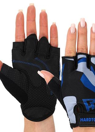 Рукавиці для фітнесу та тренувань hard touch fg-002 xs-l