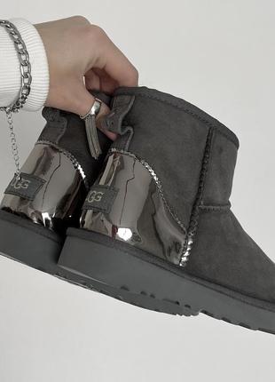 Ugg mini grey metallic premium  bo5623874