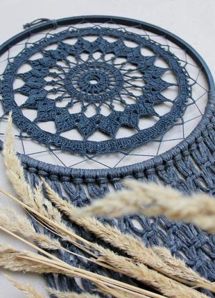 Панно с макраме, ловец снов