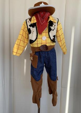 Ковбой шериф Вуді історія іграшок костюм карнавал