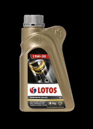 Масло моторное lotos synthetic c2/c3 sn 5w-30 1 л - (wf-k104d90-0h0)