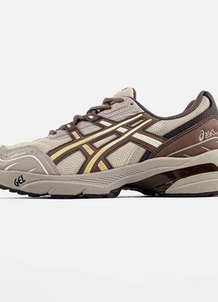 Asics gel-1090 beige brown  kb0610