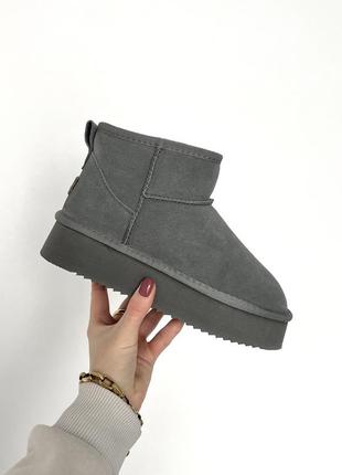 Ugg ultra mini platform grey  bo5775257