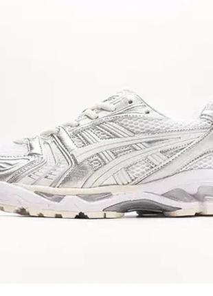 Asics gel kayano "white/silver"  kb02041 фото