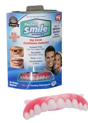 Вініри perfect smile veneers (white) | знімні вініри для зубів