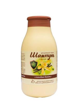 Шампунь гігієнічний elite zoo для котів солодка ваніль (275 мл)