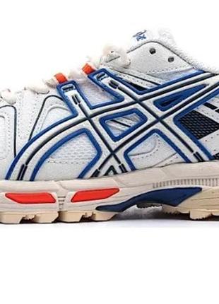 Asics gel kahana 8"white/blue/orange"  kb02023 фото