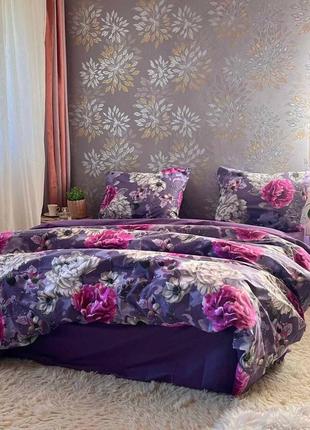 Постельное белье цветы бязь голд