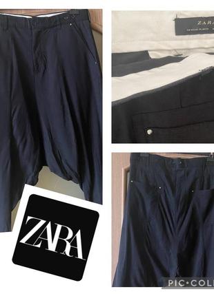 Стильные брюки брюки алладины из коллекции,zara,человечи