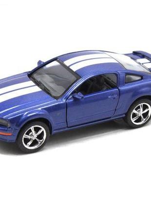 Машинка kinsmart "ford mustang gt 2006" (синяя) [tsi176008-тsі]