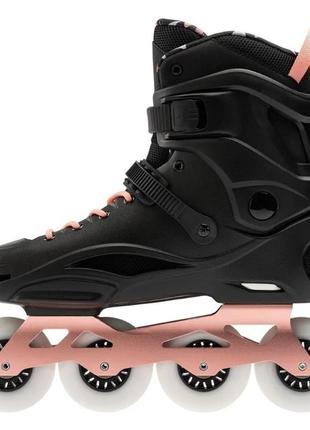 Ролики rollerblade rb pro xw 2024 black rose gold (42)3 фото