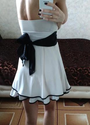 Красивое белоснежное платье3 фото