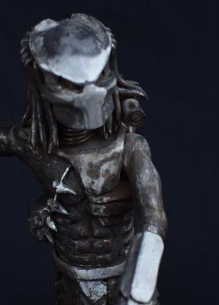 Скульптура "хижак" з нержавіючої сталі9 фото